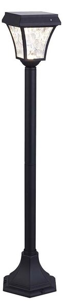 Lampada solare per prato - 2W - 110 lumen - 3IN1 - nero opaco - IP65