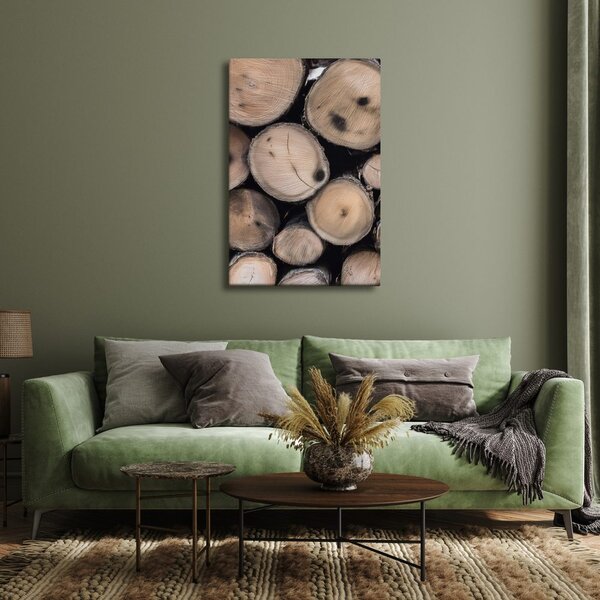 Quadro su tela – Dettaglio del legno