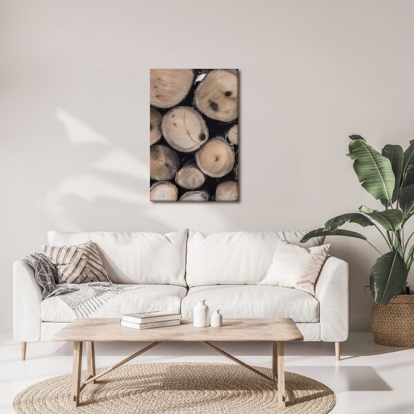 Quadro su tela – Dettaglio del legno