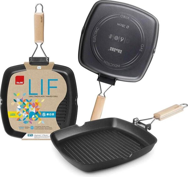 Ibili Life Grill 20 Cm Argento Argento Taglia unica