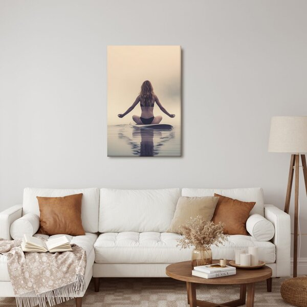 Quadro su tela – Armonia tranquilla sull'acqua