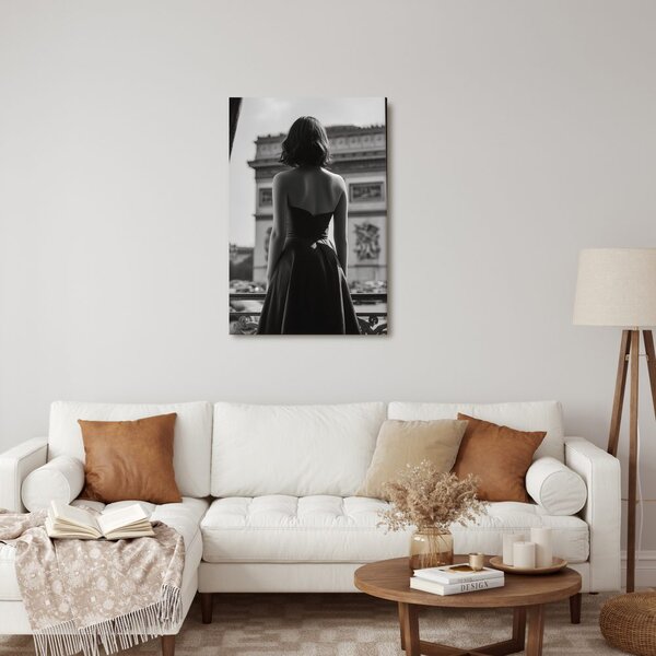 Quadro su tela – Eleganza in bianco e nero