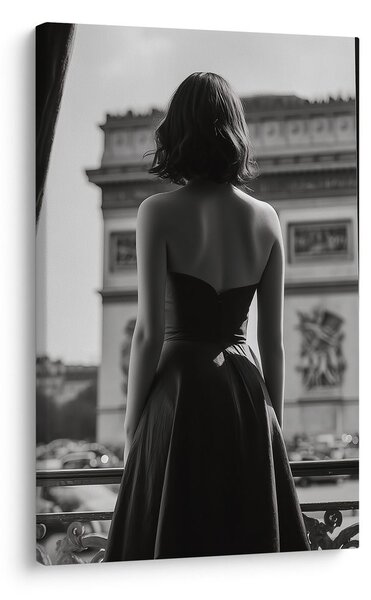 Quadro su tela – Eleganza in bianco e nero