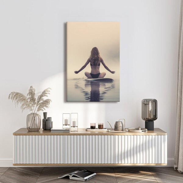 Quadro su tela – Armonia tranquilla sull'acqua
