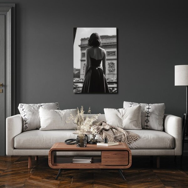 Quadro su tela – Eleganza in bianco e nero