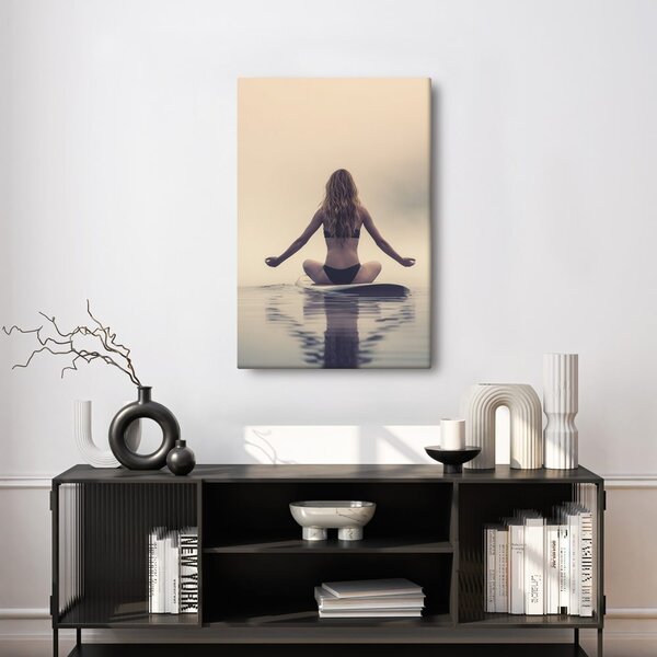 Quadro su tela – Armonia tranquilla sull'acqua