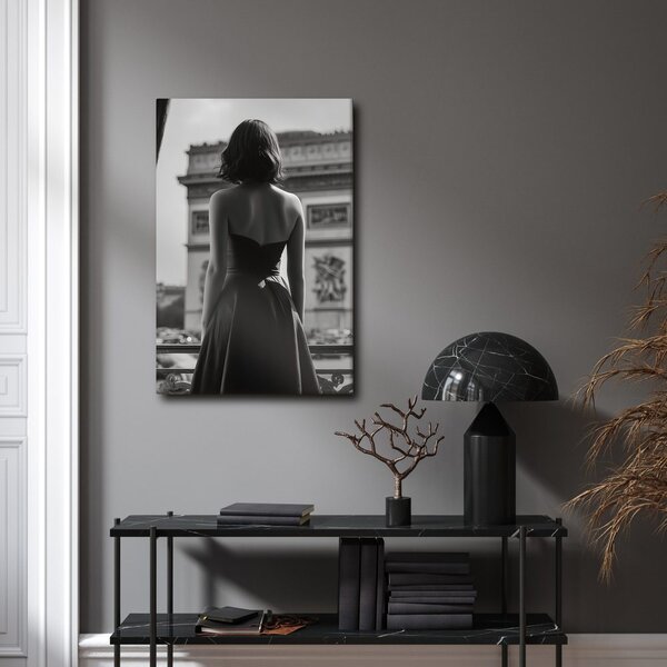 Quadro su tela – Eleganza in bianco e nero