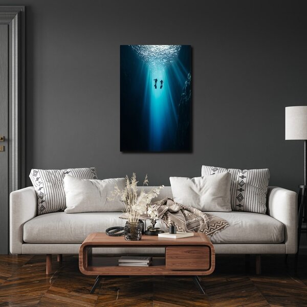 Quadro su tela – Luce nelle profondità