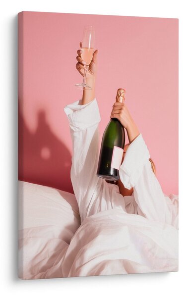 Quadro su tela – Champagne del mattino