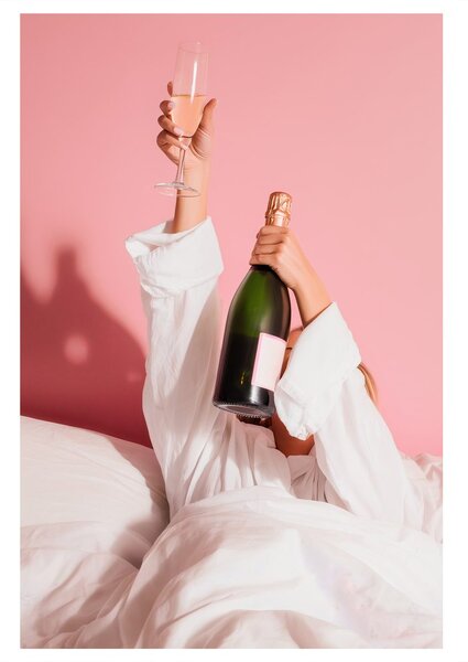 Quadro su tela – Champagne del mattino