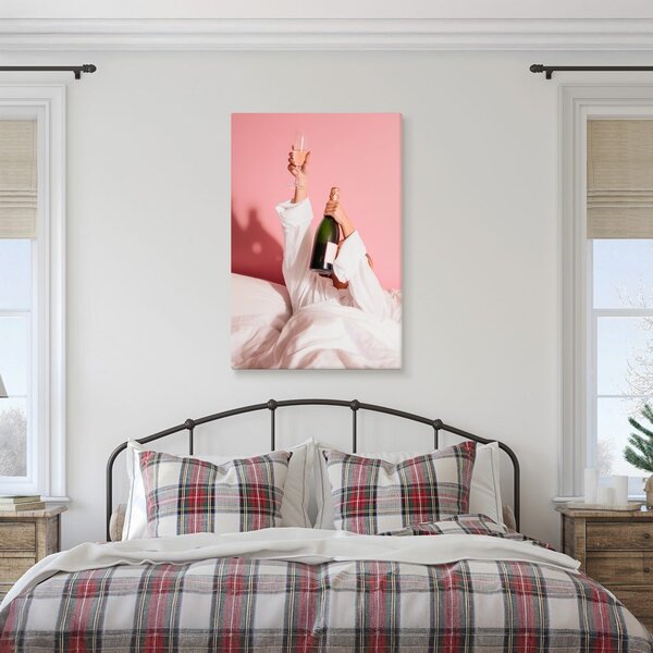 Quadro su tela – Champagne del mattino