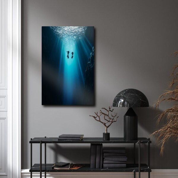 Quadro su tela – Luce nelle profondità