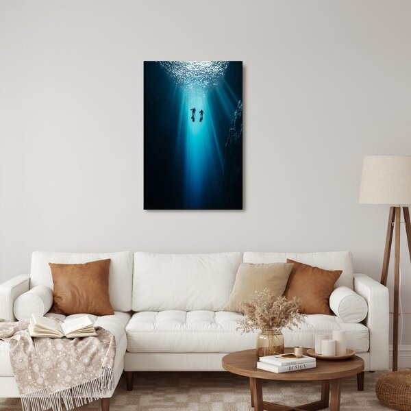 Quadro su tela – Luce nelle profondità