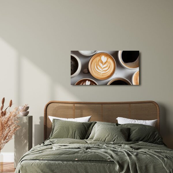 Quadro su tela – Delizioso cappuccino con schiuma