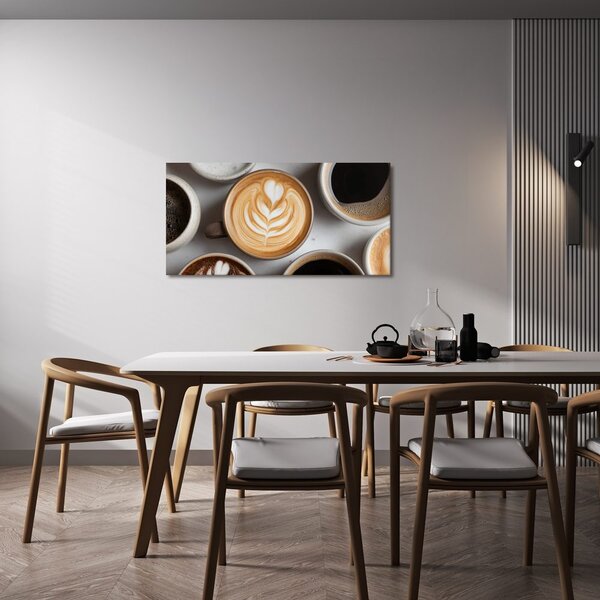 Quadro su tela – Delizioso cappuccino con schiuma