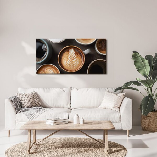 Quadro su tela – Momento di relax con caffè sul tavolo