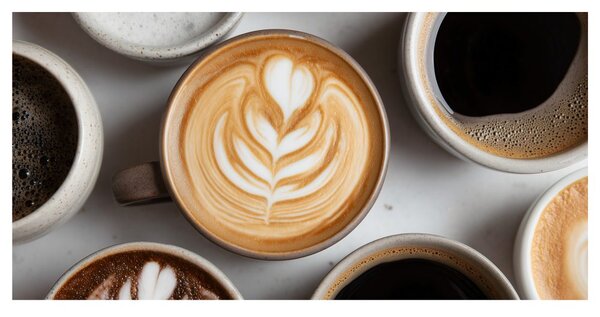 Quadro su tela – Delizioso cappuccino con schiuma