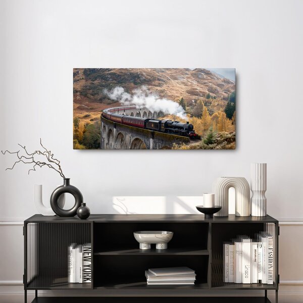 Quadro su tela – Fascino del viaggio a vapore