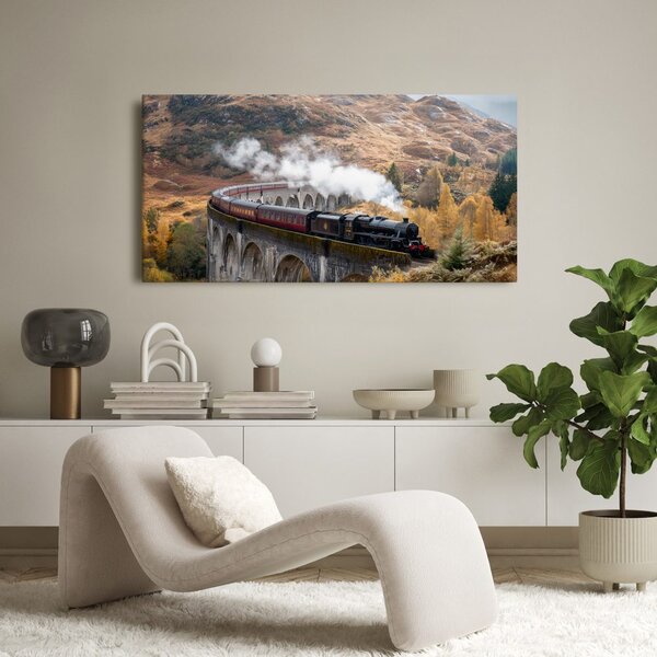Quadro su tela – Fascino del viaggio a vapore