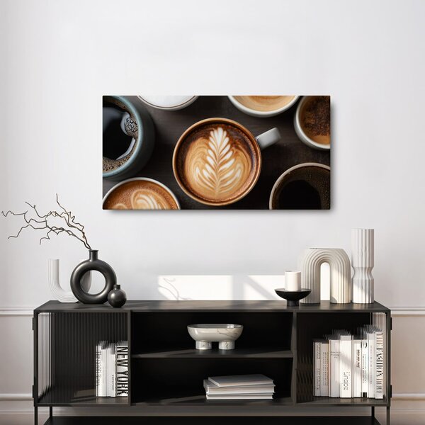 Quadro su tela – Momento di relax con caffè sul tavolo