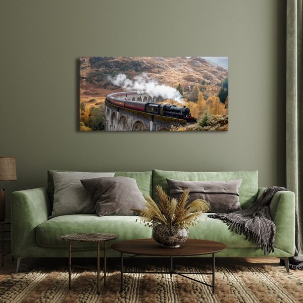 Quadro su tela – Fascino del viaggio a vapore