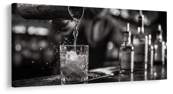 Quadro su tela – Freschezza ghiacciata con cocktail