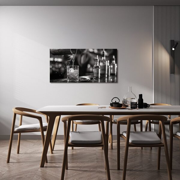 Quadro su tela – Freschezza ghiacciata con cocktail
