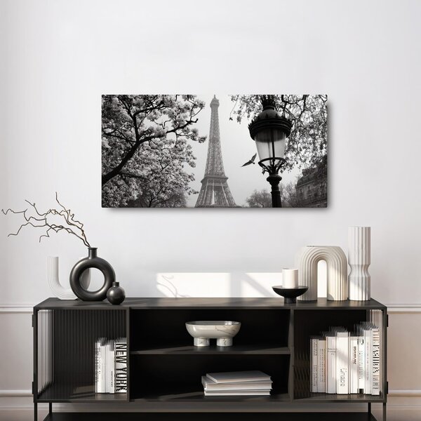 Quadro su tela – Romantica Parigi invernale