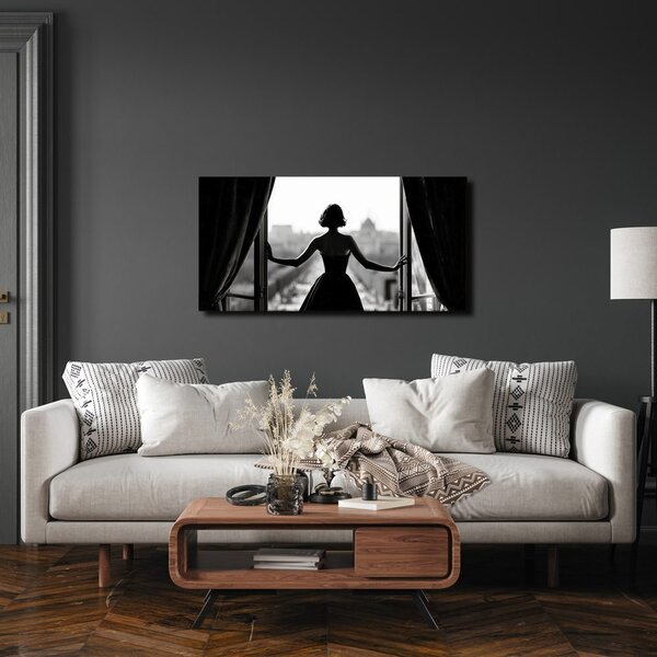 Quadro su tela – Eleganza e vista sulla città