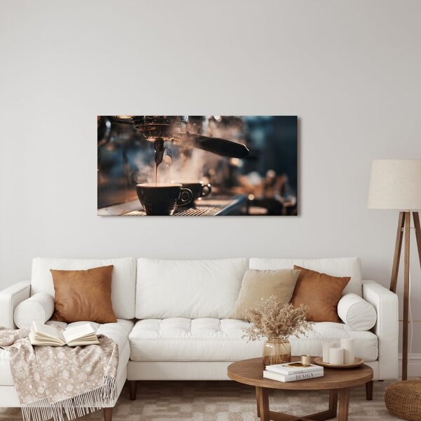 Quadro su tela – Profumo di caffè sul tavolo