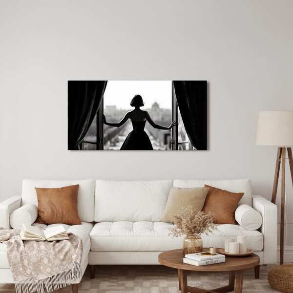 Quadro su tela – Eleganza e vista sulla città