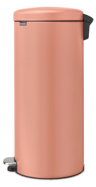 Cestino per la spazzatura color salmone in acciaio con pedale 30 l NewIcon – Brabantia
