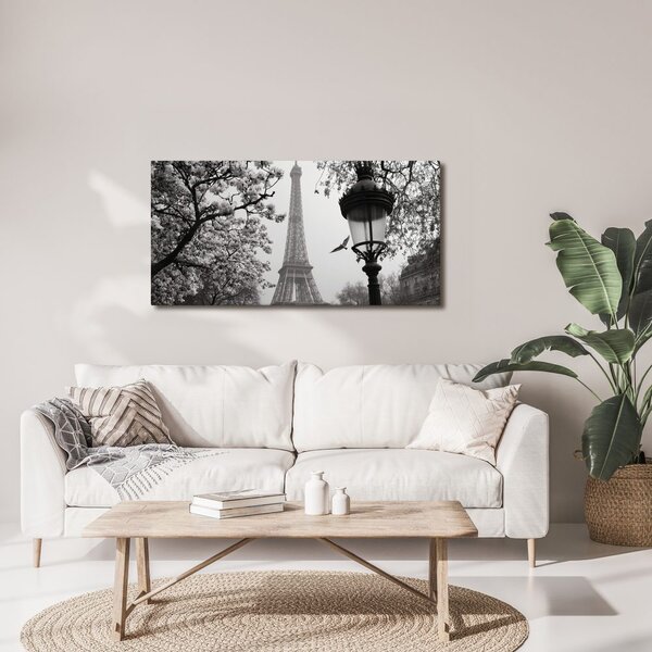 Quadro su tela – Romantica Parigi invernale