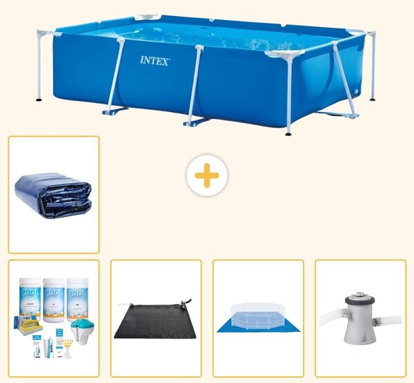 Piscina fuori terra rettangolare - 260x160x65 cm - 6 pezzi - Modello S20034