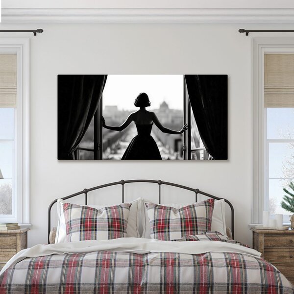 Quadro su tela – Eleganza e vista sulla città