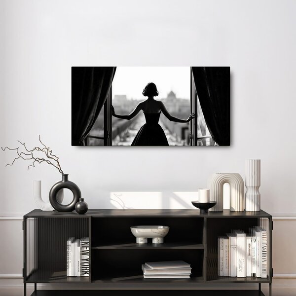 Quadro su tela – Eleganza e vista sulla città