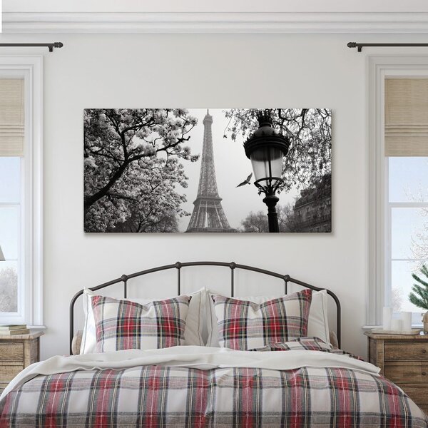 Quadro su tela – Romantica Parigi invernale