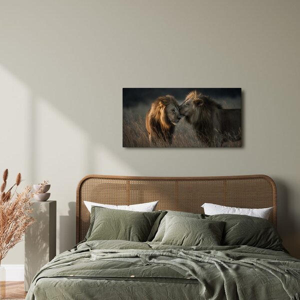 Quadro su tela – Armonia regale del leone