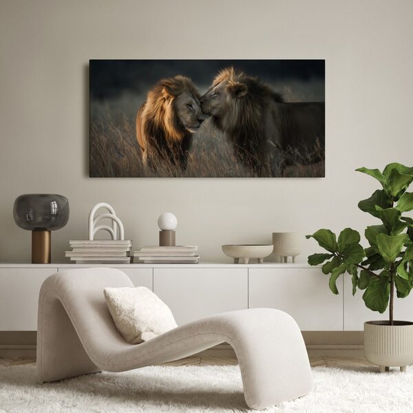 Quadro su tela – Armonia regale del leone