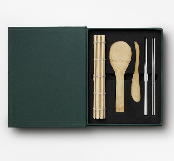 Set per il sushi in acciaio inox/in bambù The Essentials Sushi Tools – Printworks
