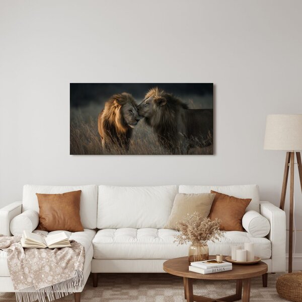 Quadro su tela – Armonia regale del leone