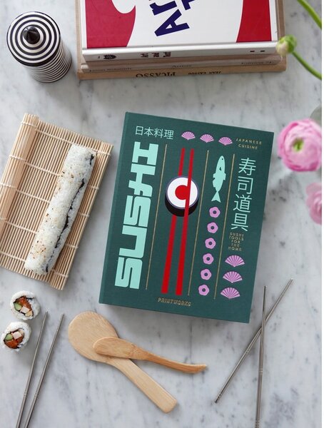 Set per il sushi in acciaio inox/in bambù The Essentials Sushi Tools – Printworks