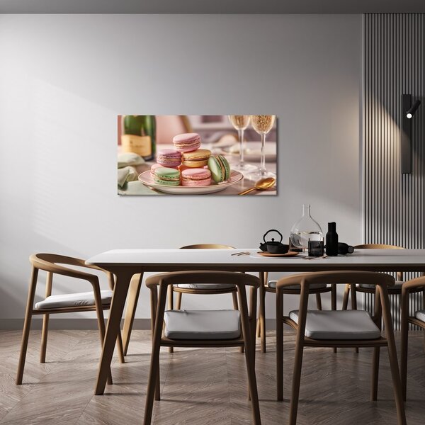 Quadro su tela – Macarons pastello