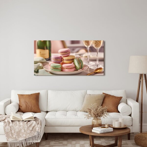 Quadro su tela – Macarons pastello