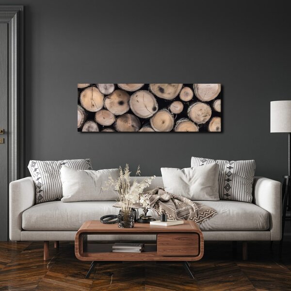 Quadro su tela – Texture naturale del legno