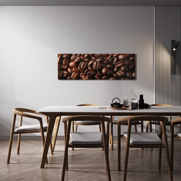 Quadro su tela – Sinfonia di texture del caffè