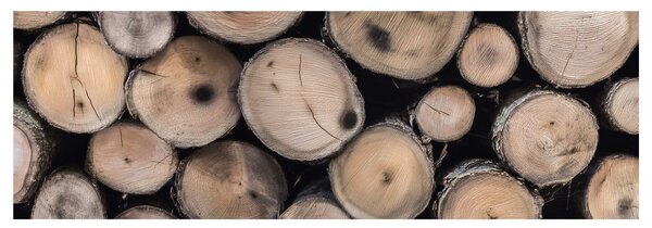 Quadro su tela – Texture naturale del legno