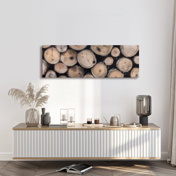 Quadro su tela – Texture naturale del legno