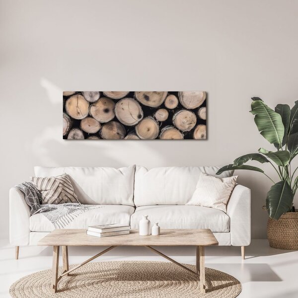Quadro su tela – Texture naturale del legno