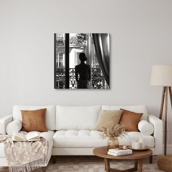 Quadro su tela – Mistero in bianco e nero